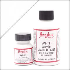 Angelus Lederfarbe Weiß