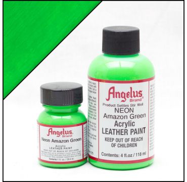 Angelus Lederfarbe Amazon Grün