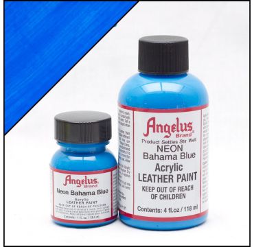 Angelus Lederfarbe Bahamas Blau