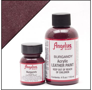Angelus Lederfarbe Burgunderrot