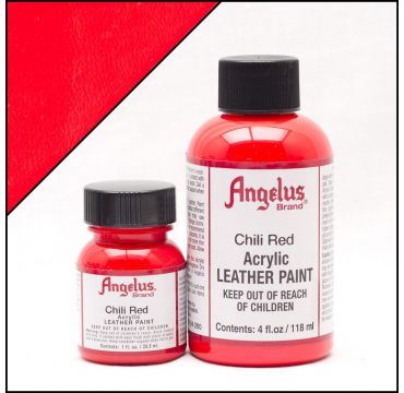 Angelus Lederfarbe Chili Red