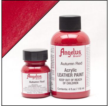 Angelus Lederfarbe Herbst Rot
