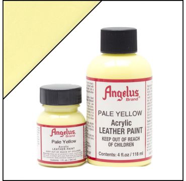 Angelus Lederfarbe Pastell Gelb