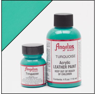Angelus Lederfarbe Türkis
