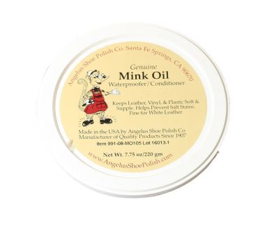 Angelus Shoe polish Mink Oil 215 g