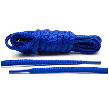 Laces royal blue oval