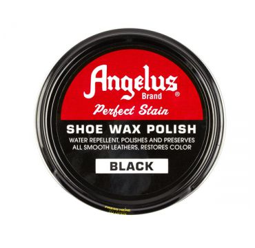 Angelus Shoe Wax Polish Schwarz 
