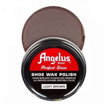 Angelus Shoe Wax Polish Hellbraun