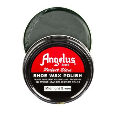 Angelus Shoe Wax Polish Mid-Nite Green