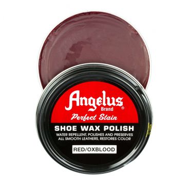 Angelus Shoe Wax Polish Oxblood Rot