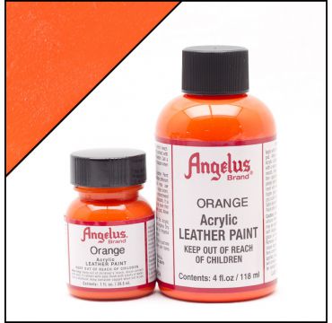 Angelus Lederfarbe Orange